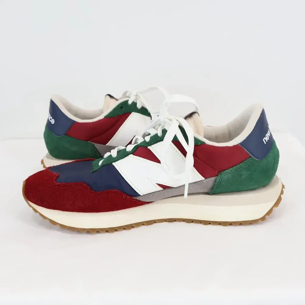 New Balance Men's 237V1 Scarlet Team Forest Green Size 9